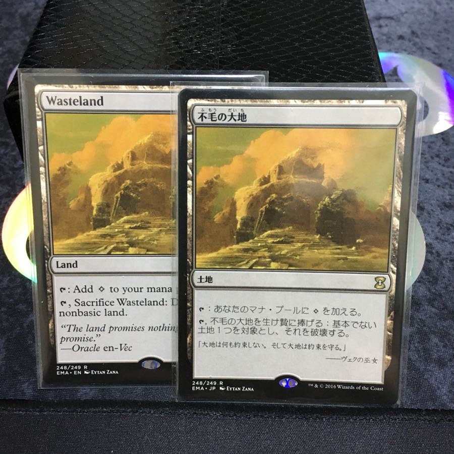 不毛の大地 日英2枚セット