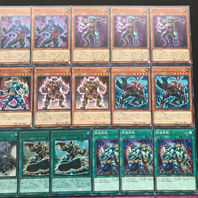 剛鬼デッキ 遊戯王 291 構築済み 剛鬼死闘 月鏡の盾 増援 【さや】