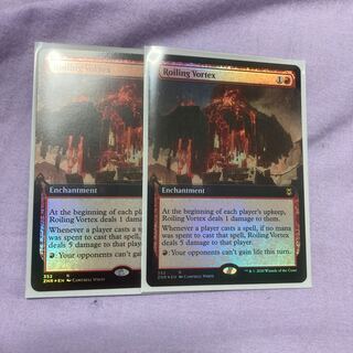 乱動する渦　英　拡張アート　foil 2枚セット