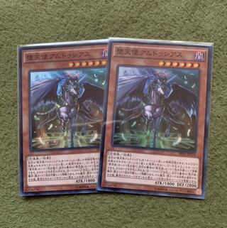 堕天使アムドゥシアス スーパーレア2枚