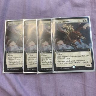 エメリアのアルコン　英　拡張アート　4枚セット