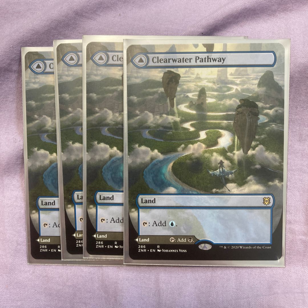 清水の小道 英 拡張アート 4枚セット