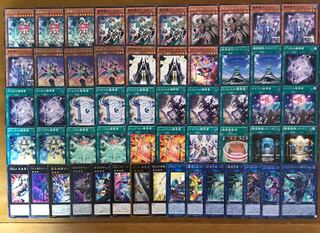 魔導書　デッキ　スリーブ付