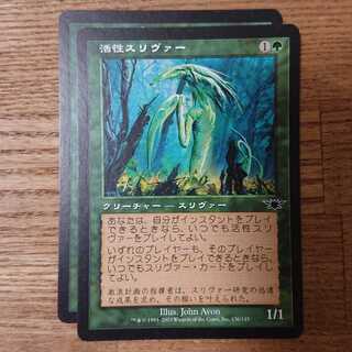 FOIL/幽体スリヴァー/レギオン/日本語版/MTG 4枚 MTG コモン 活性スリヴァー レギオン 1枚の通販 boo（2075277527） | magi