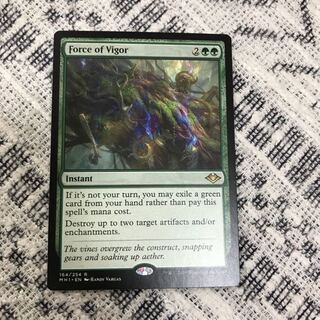 mtg 活性の力/Force of Vigor 英語 MH1