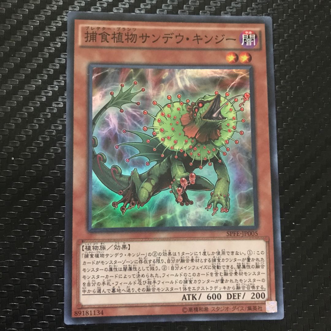 捕食植物サンデウ・キンジー スーパーレア