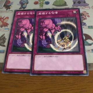 威嚇する咆哮2枚