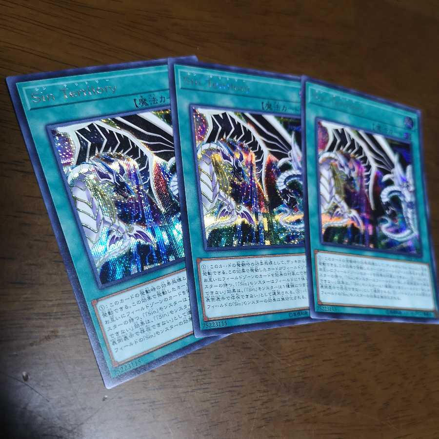 【ばこ様専用】Sin Territory 3枚+パラドクスギア3枚