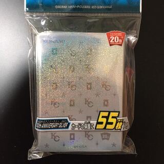 20thanniversary silver カードプロテクター　スリーブ