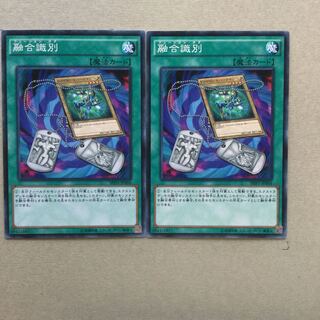 融合識別　２枚