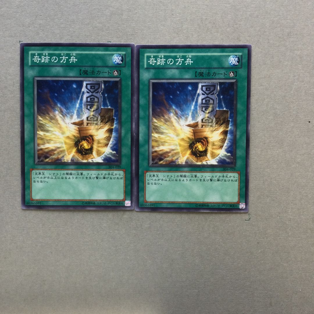 奇跡の方舟　２枚