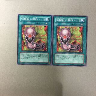 剣闘獣の闘器マニカ　２枚