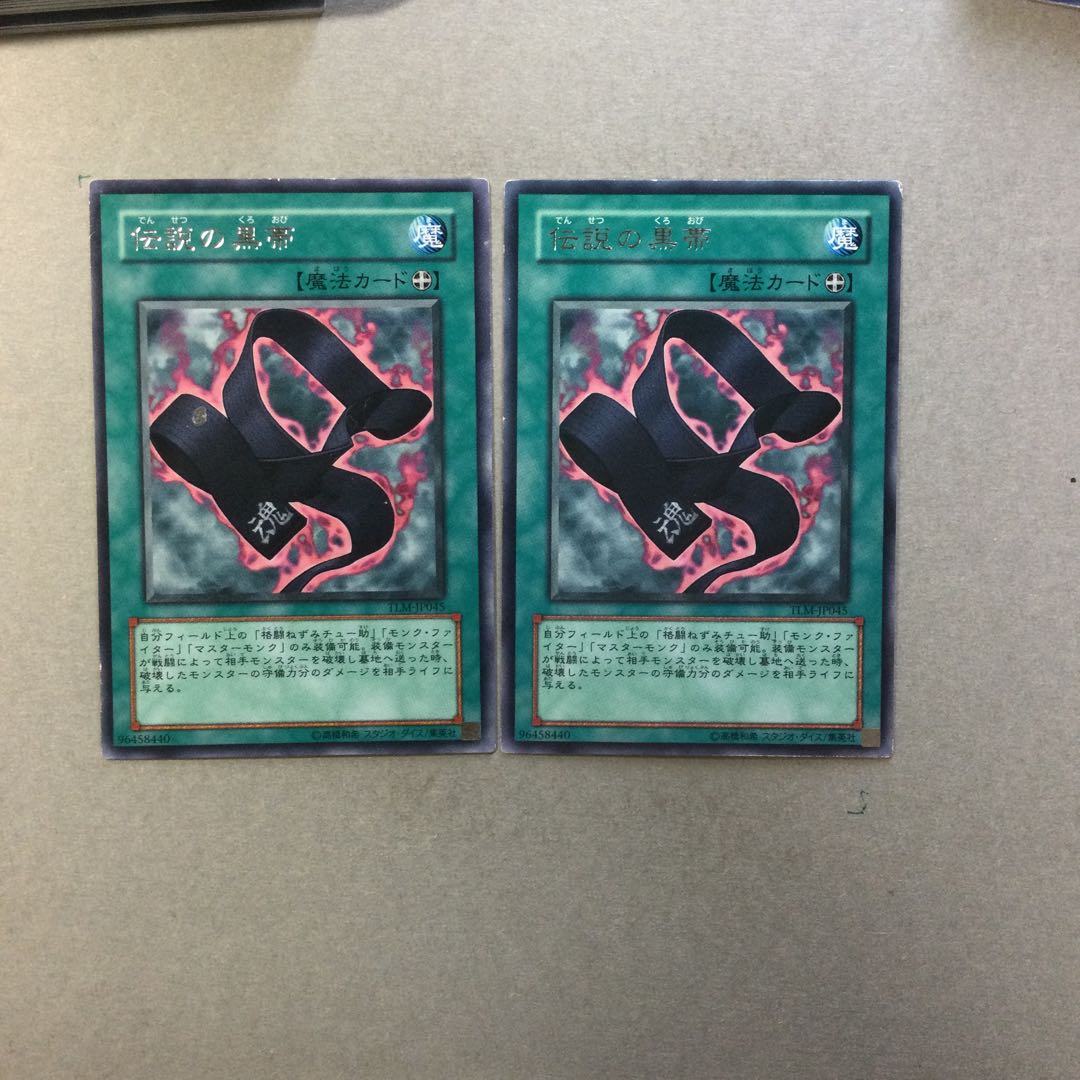 伝説の黒帯　２枚