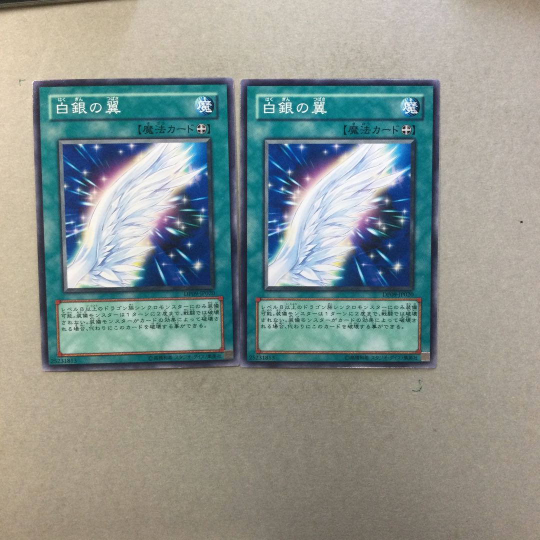 白銀の翼　２枚