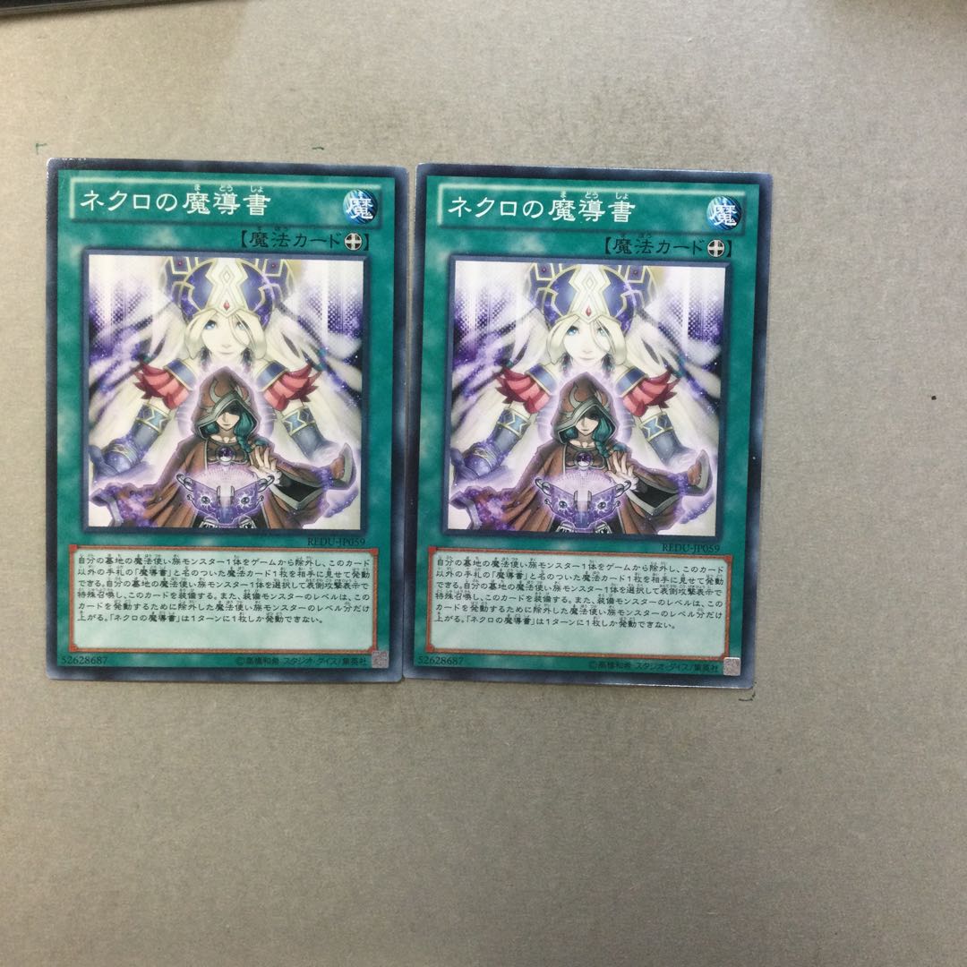 ネクロの魔導書　２枚