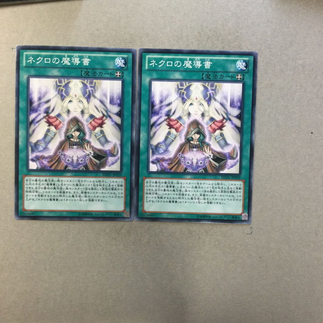 ネクロの魔導書　２枚