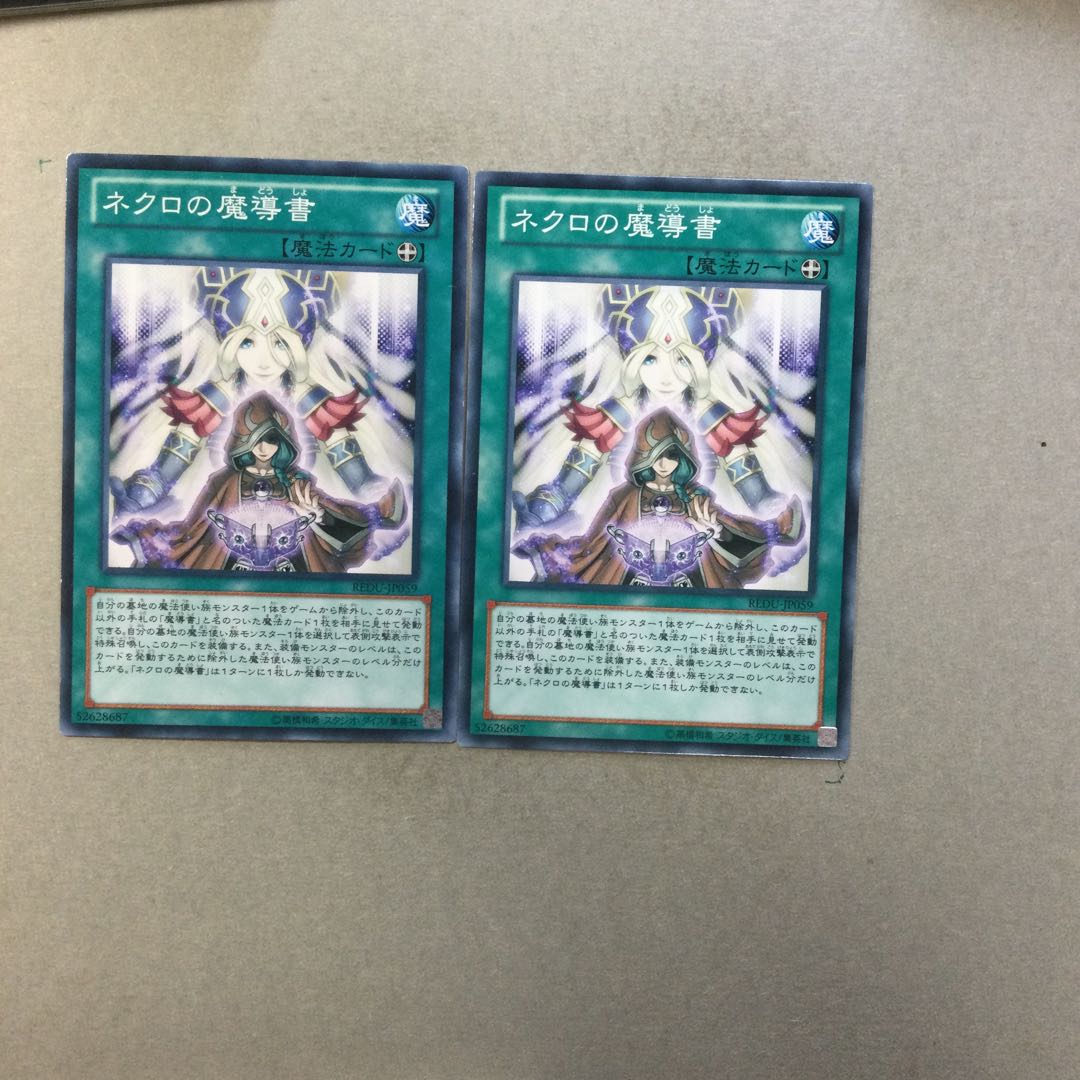 ネクロの魔導書　２枚