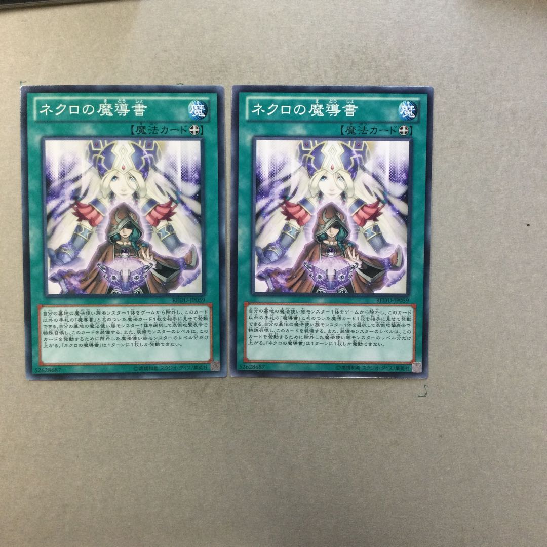 ネクロの魔導書　２枚