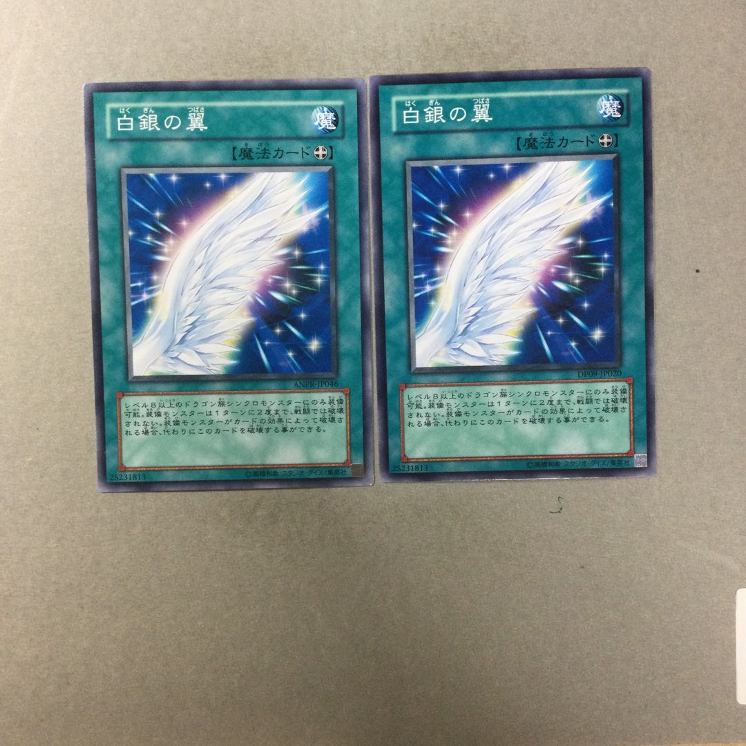 白銀の翼　２枚