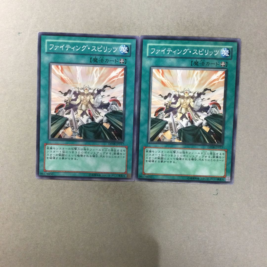 ファイティング・スピリッツ　２枚