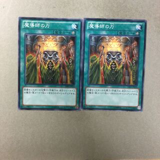 魔導師の力　２枚