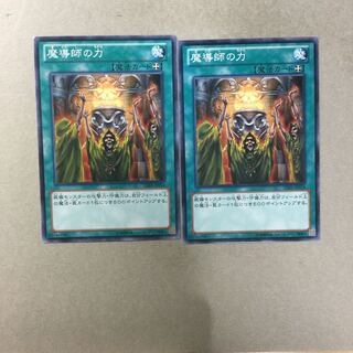 魔導師の力　２枚