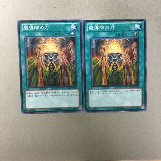 魔導師の力　２枚
