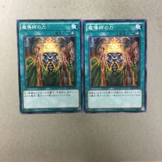 魔導師の力　２枚