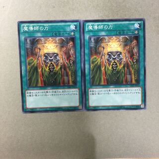 魔導師の力　２枚