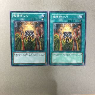 魔導師の力　２枚