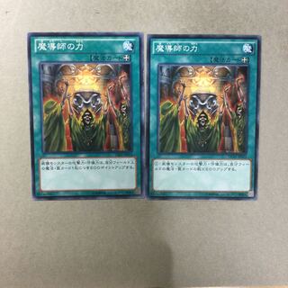 魔導師の力　２枚