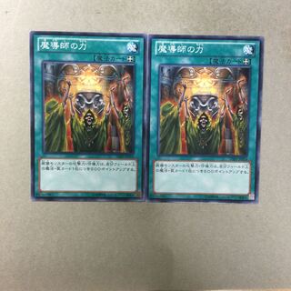 魔導師の力　２枚