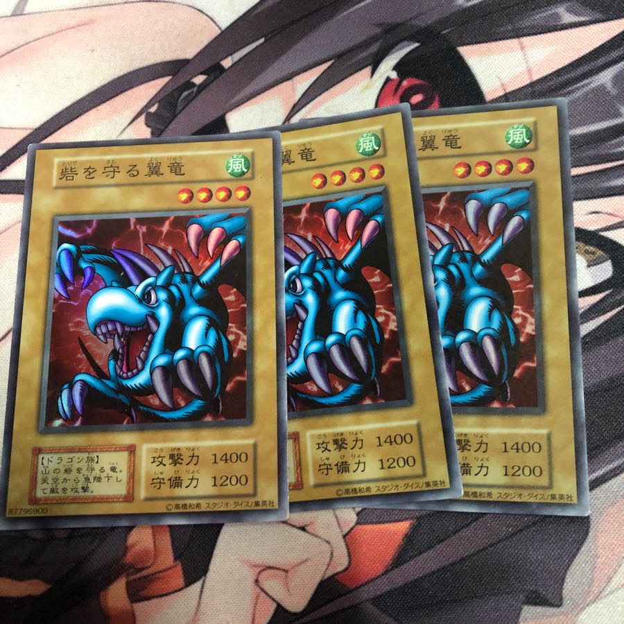 砦を守る翼竜 3枚セット