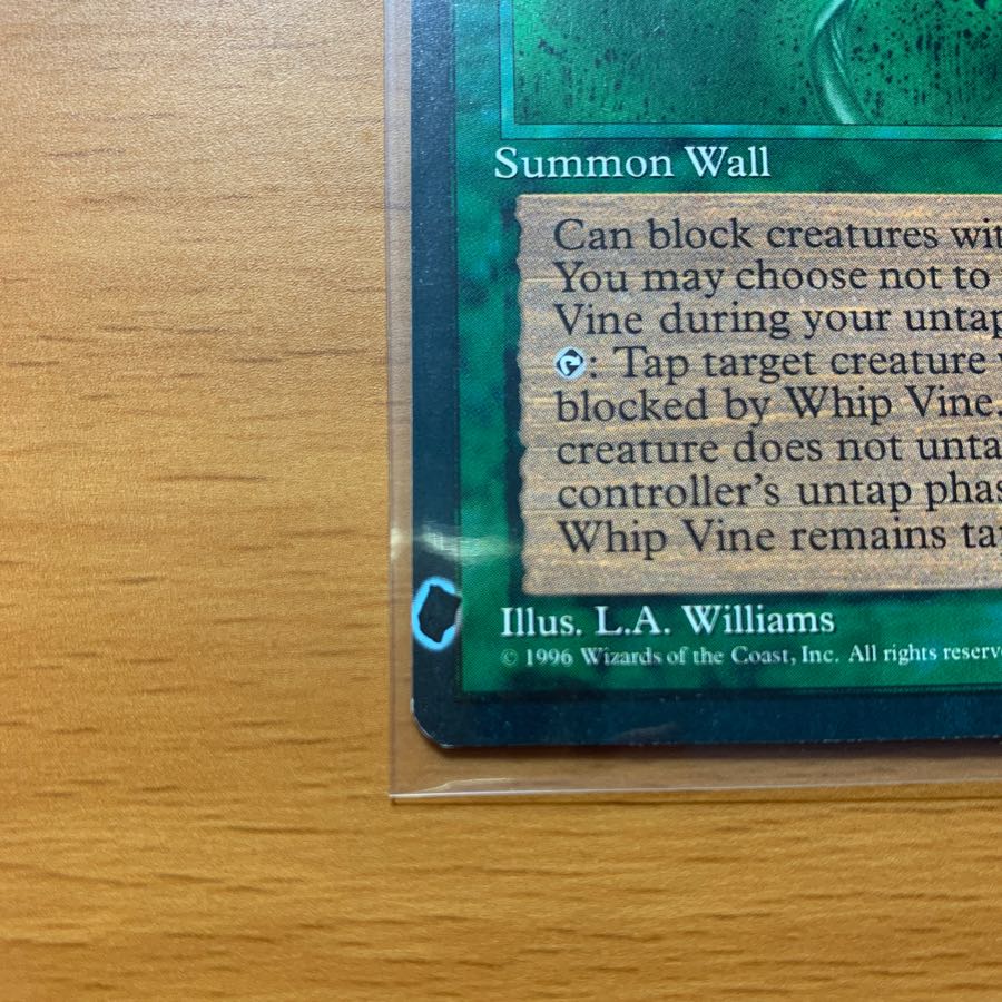 アライアンス　エラーカード　Whip Vine