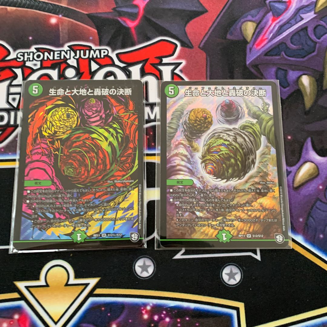 生命と大地と轟破の決断　2枚