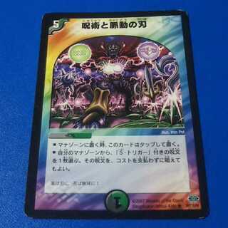 傷あり　呪術と脈動の刃　1枚【管理記号k2】