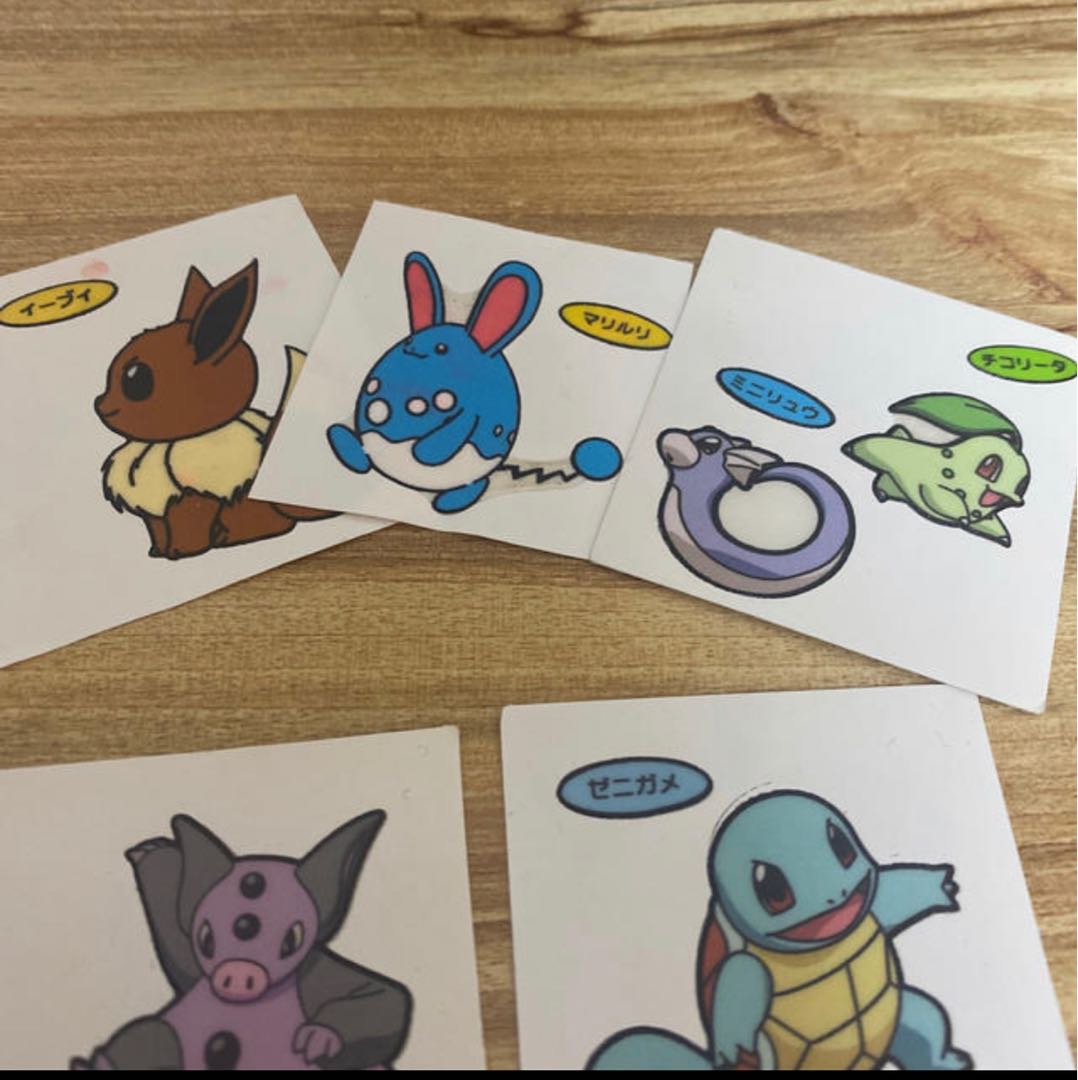 Pokemon sticker set for sale