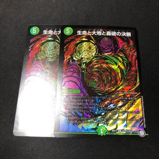 生命と大地と轟破の決断 パーフェクトネイチャー 2枚