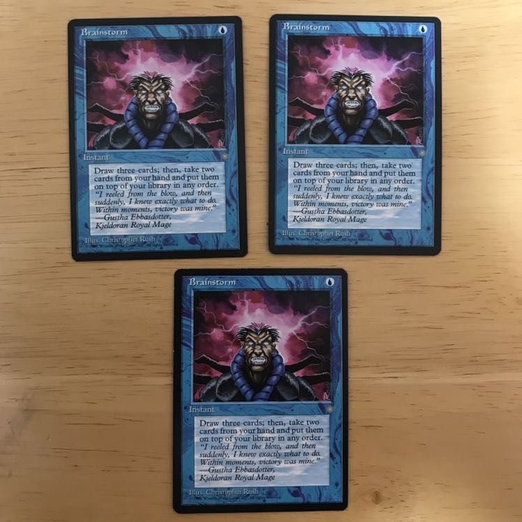 渦まく知識/Brainstorm アイスエイジ　3枚セット