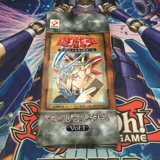 遊戯王 初期パック vol.1 復刻版　帯付き　3パック