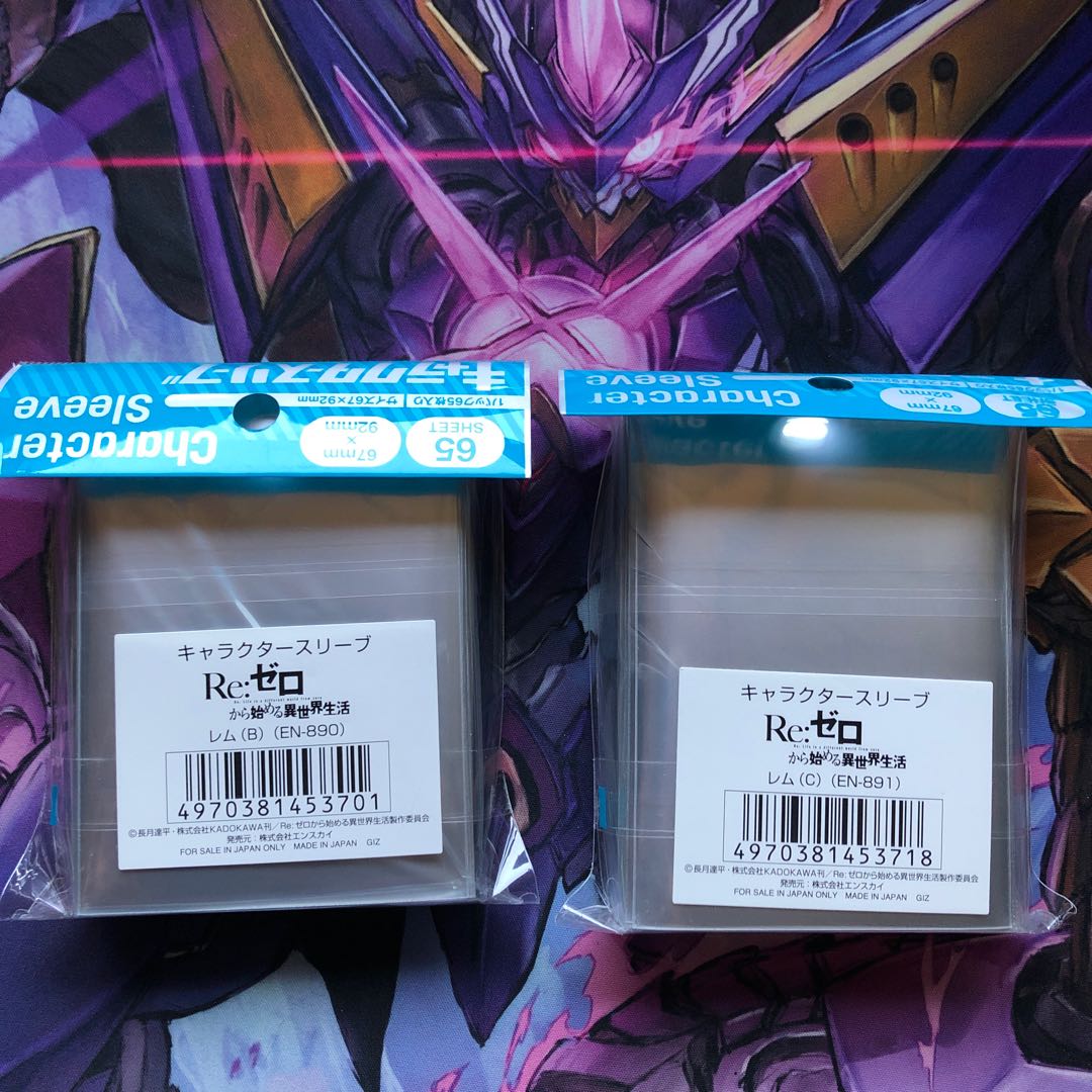 【即日発送】リゼロ　レム　スリーブ　二個セット