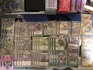 デュエルマスターズ  デュエマ デッキ アナカラーデッドダムド  パーツ付き