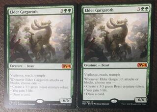 MTG Elder Gargaroth M21 English 2 copies