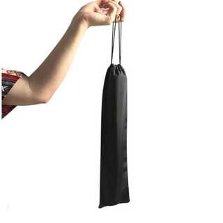 プレイマット入れ1つ　ぶ厚めクッションナイロン袋　プロテクターケース黒