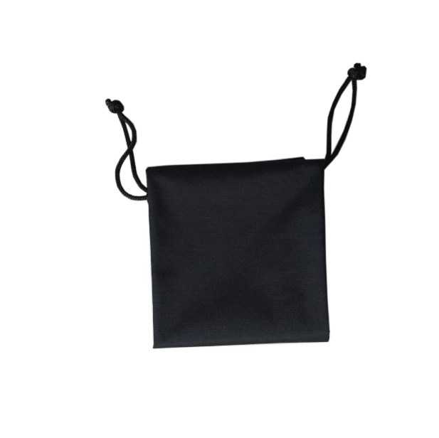 プレイマット入れ1つ ぶ厚めクッションナイロン袋 プロテクターケース黒