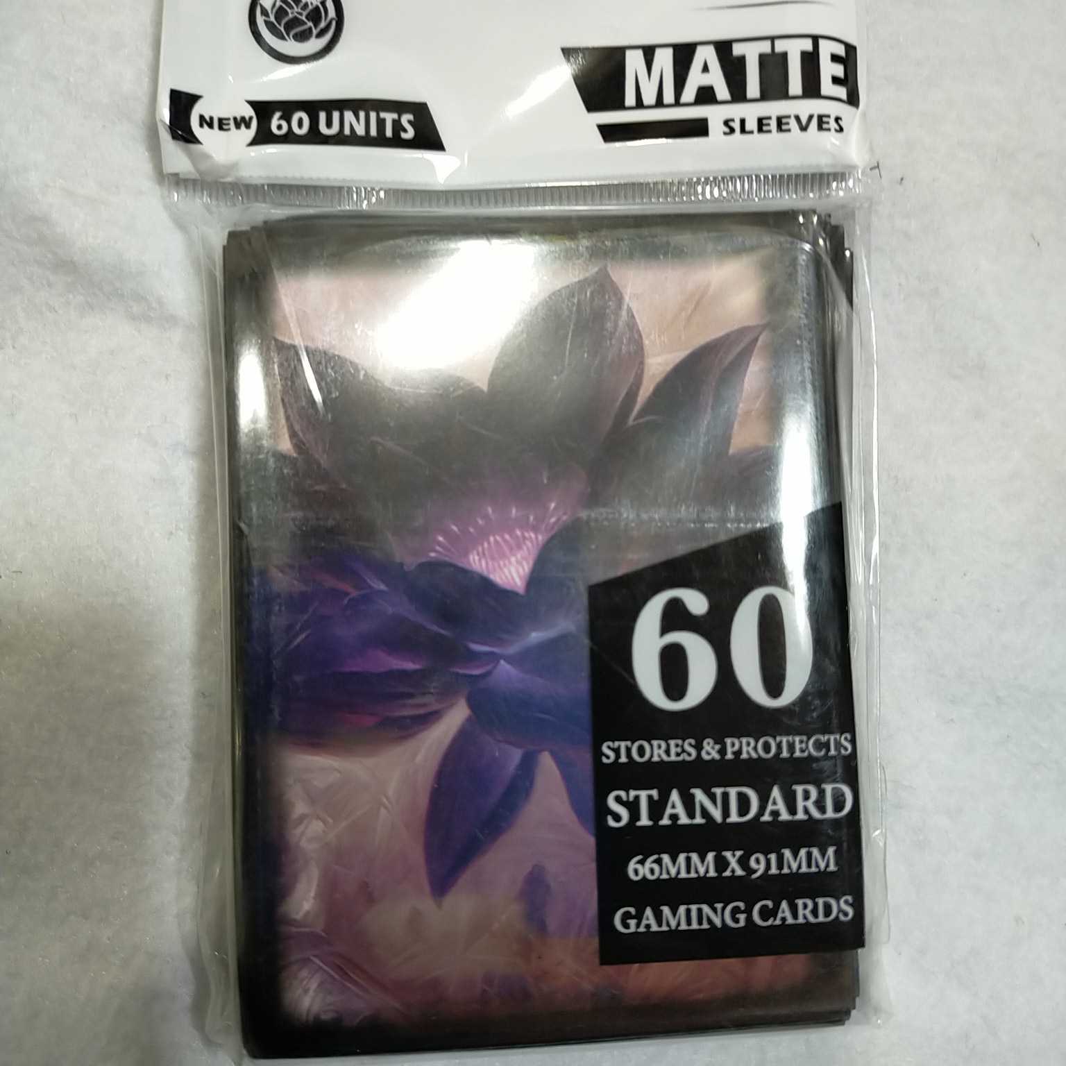 スリーブ ブラックロータス プロテクター☆60枚 1袋