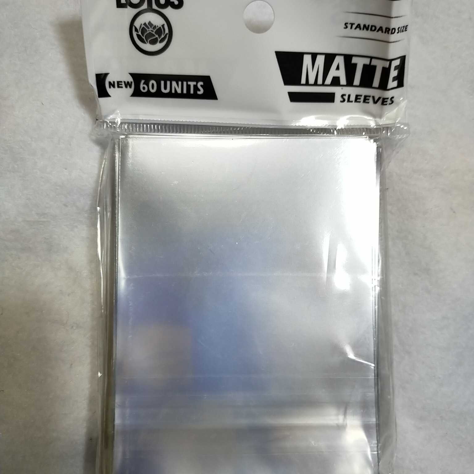 スリーブ ブラックロータス プロテクター☆60枚 1袋