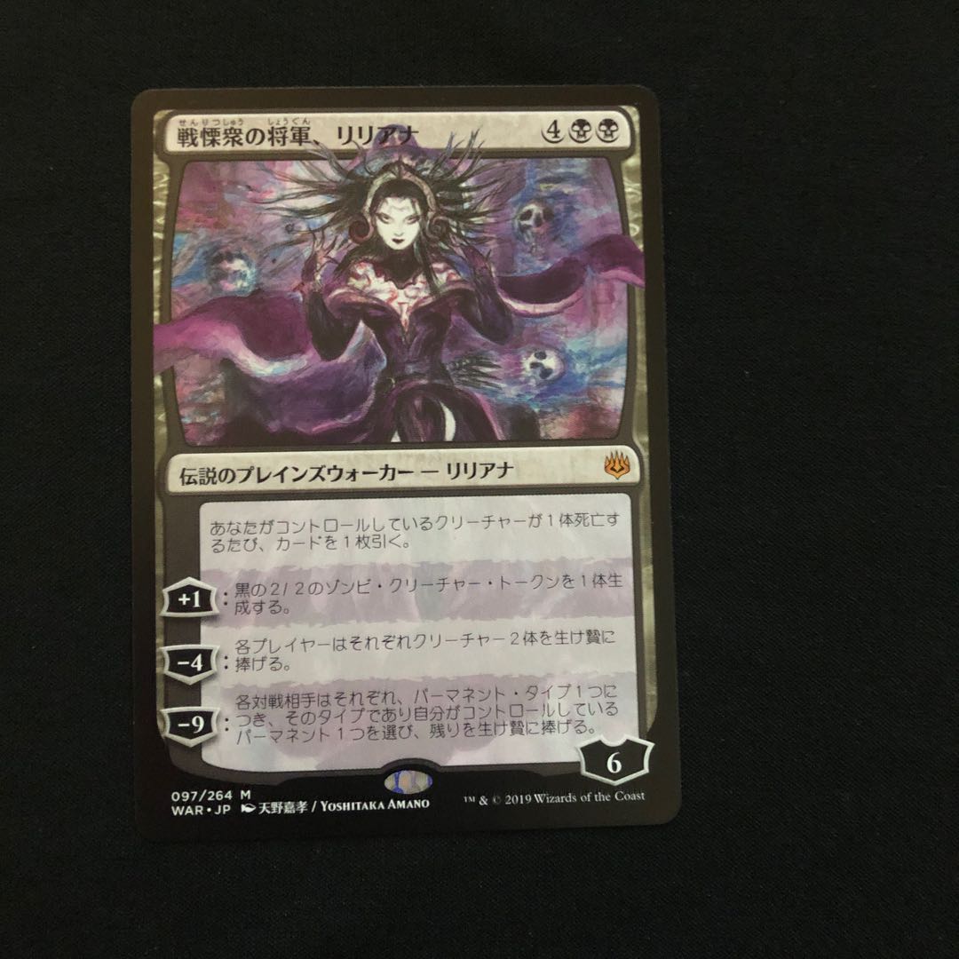 戦慄衆の将軍、リリアナ　イラスト天野嘉考