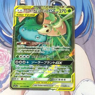 ポケモンカード フシギバナ&ツタージャGX RR