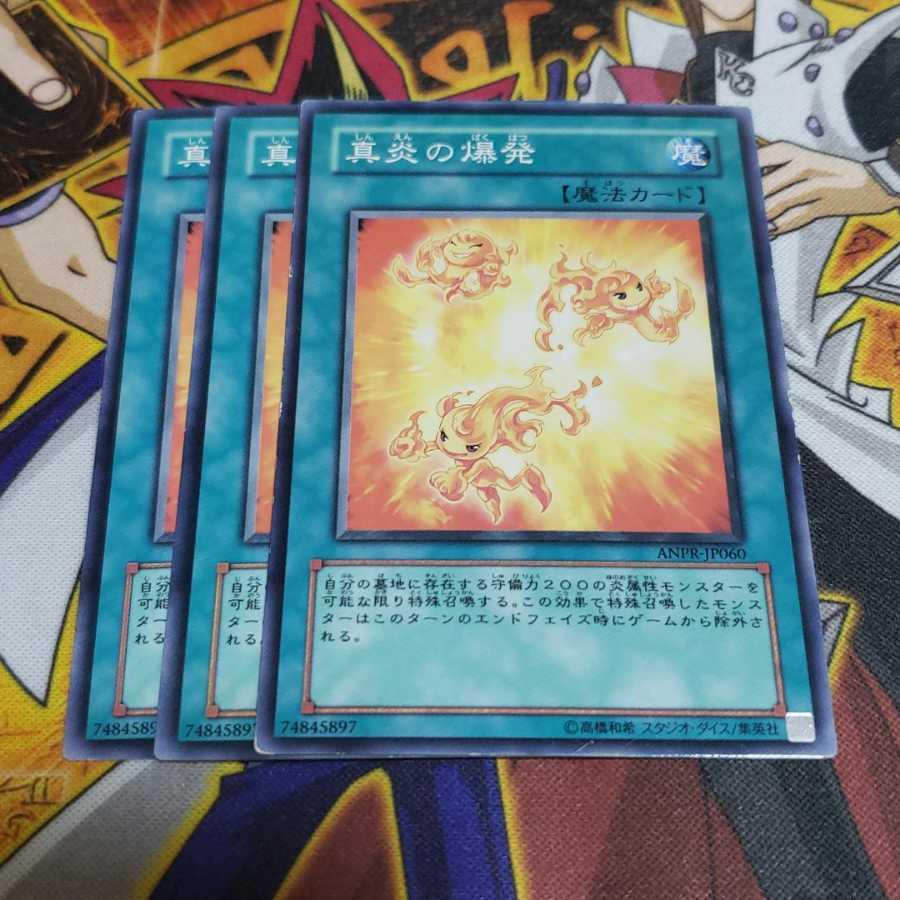 真炎の爆発 ノーマル 遊戯王 虎ふぐ